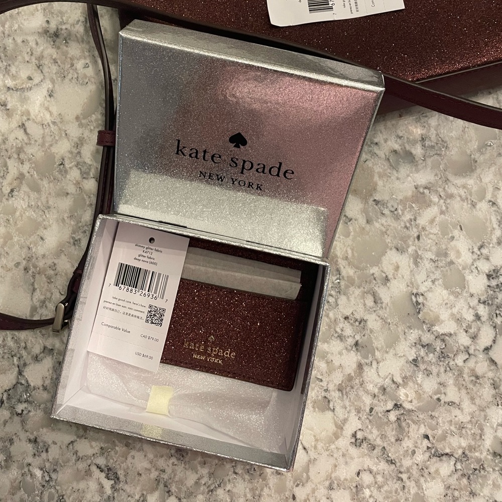 Kate Spade Credit Card Holder with Box - Picture 3 of 3
